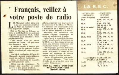 recommandations importantes aux sans-filistes français, vers 1941 (Archives départementales de la Sarthe, 2000 W 272).jpg