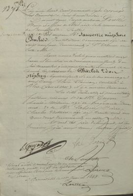registre d'état civil de la commune de Bonnétable, 1847 (Archives départementales de la Sarthe, 2 E 41_37).jpg